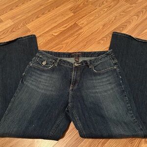 Banana Republic Dark Blue Flare Jeans